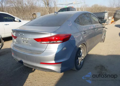2017 Hyundai Elantra Se из США, поврежденный, VIN 5NPD84LF9HH106088